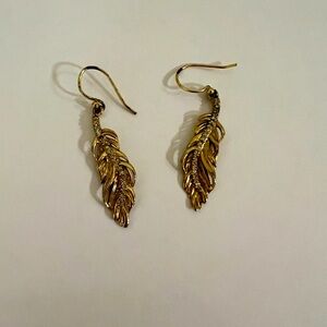 Stella & Dot Feather Earrings